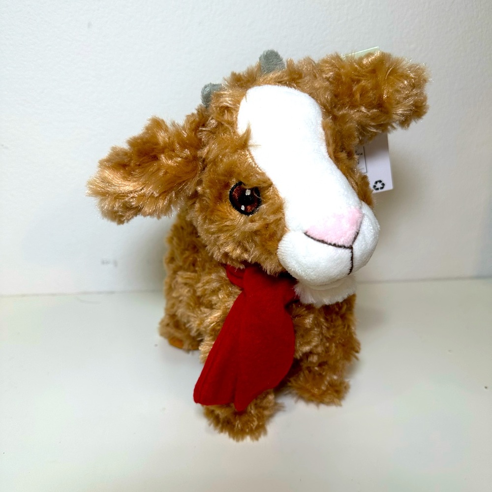 Viral Gemmy Joyful Holiday Dancing Singing Screaming Christmas Jingle Bells Goat